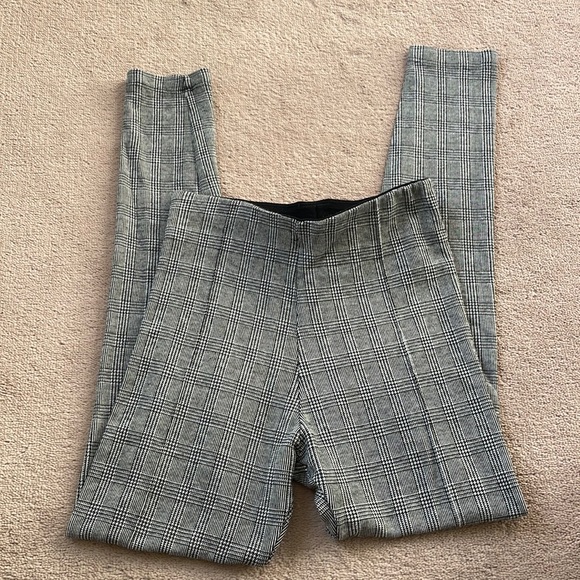 Zara Plaid Leggings - Picture 1 of 3